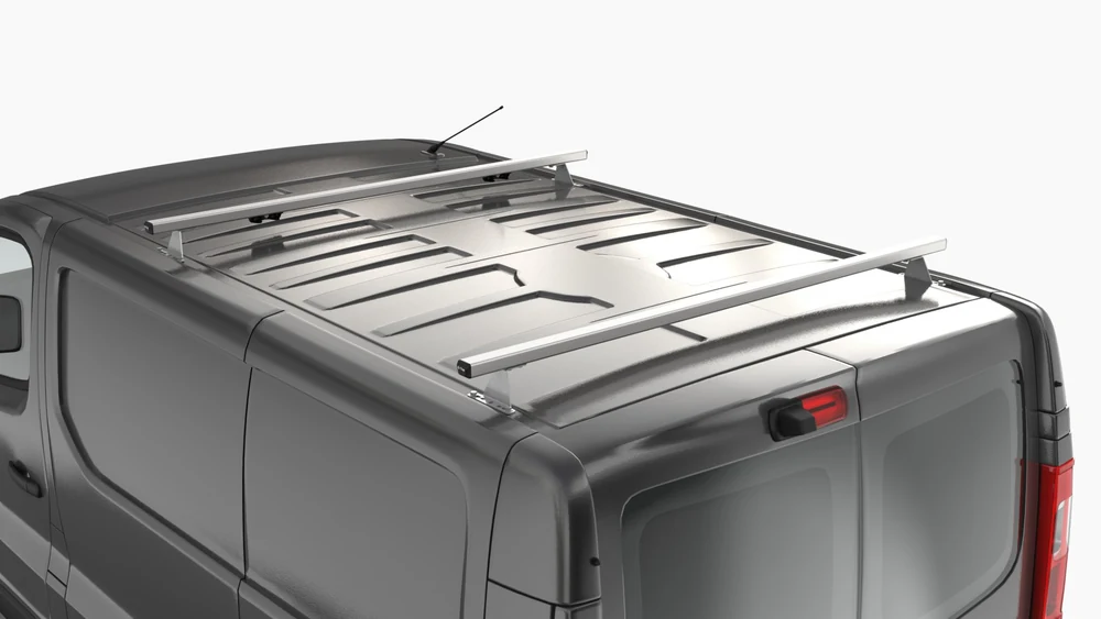 Q-Top Cargo Bars auf einem Transporter